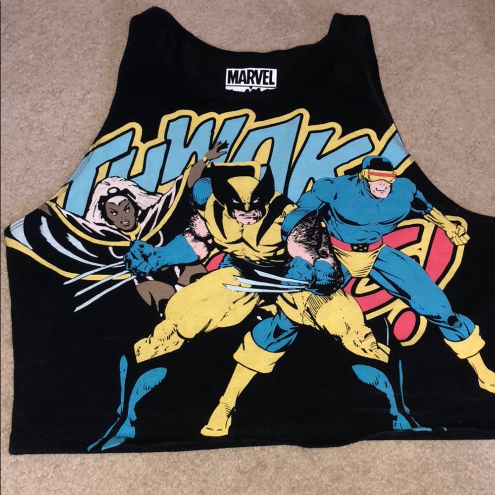 Marvel crop top